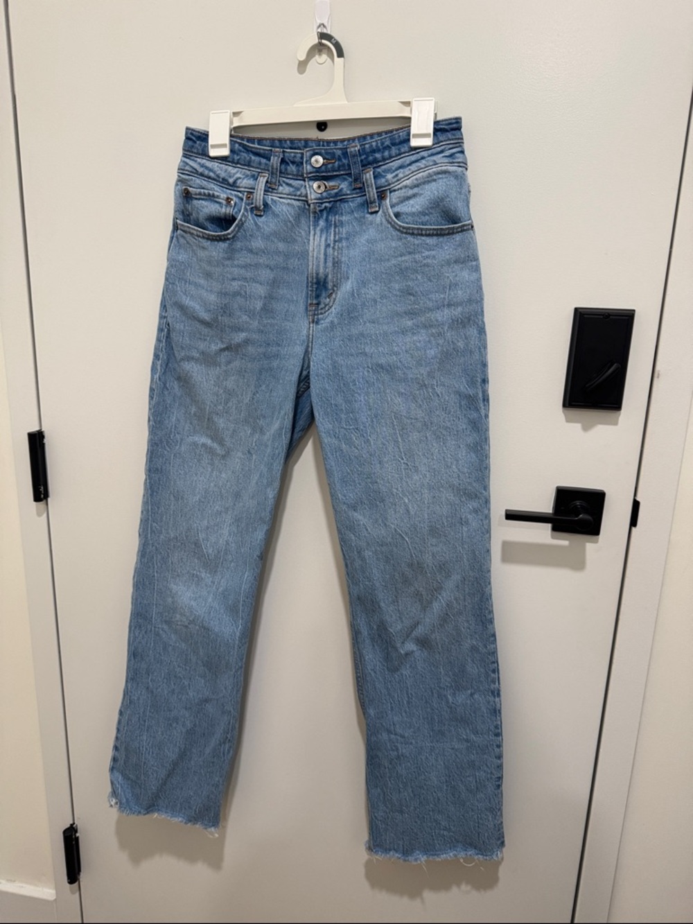 Abercrombie & Fitch High-Waisted Wide Leg Jean